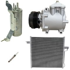 2002 Ford Explorer Postal 4.0L Compressor and Condenser Kit (KT AB49A-N)