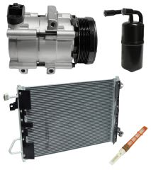 2005 Ford Mustang GT Equipado 4.6L Compressor and Condenser Kit (KT AC94A-N)
