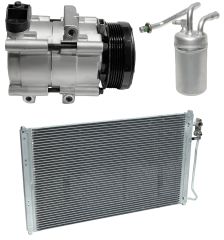 2001 Ford Mustang GT 4.6L Compressor and Condenser Kit (KT AC97A-N)