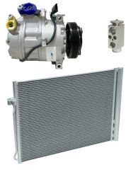 2007 BMW X5 4.8i Premium 4.8L Compressor and Condenser Kit (KT AC98A-N)