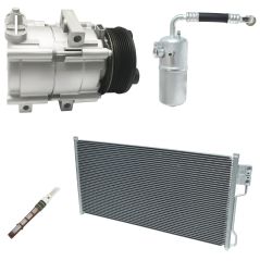 2001 Ford Expedition Eddie Bauer 4.6L Compressor and Condenser Kit (KT AE61A)