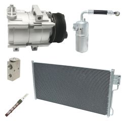 2001 Ford Expedition Eddie Bauer 4.6L Compressor and Condenser Kit (KT AE69A)