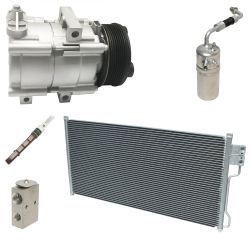 2001 Ford Expedition XLT 4.6L Compressor and Condenser Kit (KT AE74A)
