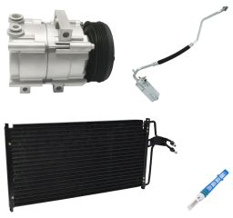 2001 Ford F-150 XL 4.2L Compressor and Condenser Kit (KT AE80A)