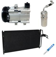2001 Ford F-150 XL 4.2L Compressor and Condenser Kit (KT AE82A-N)