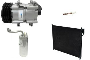 2001 Ford F-350 Super Duty Lariat 7.3L Compressor and Condenser Kit (KT AF21A-N)