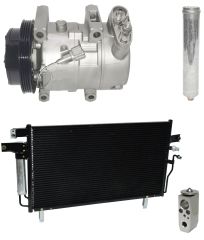 2003 Nissan Pathfinder SE 3.5L Compressor and Condenser Kit (KT AH46A)