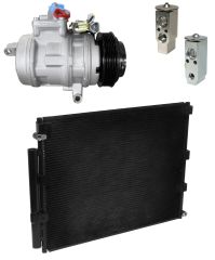 2003 Toyota Land Cruiser Base 4.7L Compressor and Condenser Kit (KT AH73A-N)
