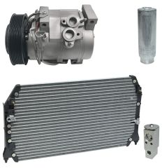 2003 Toyota Solara SE 2.4L Compressor and Condenser Kit (KT AI74A)