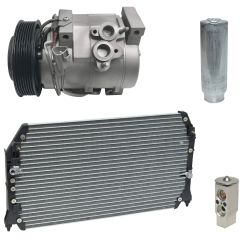 2002 Toyota Solara SE 2.4L Compressor and Condenser Kit (KT AI75A)
