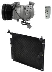 2009 Toyota FJ Cruiser Premium 4.0L Compressor and Condenser Kit (KT B007B-N)