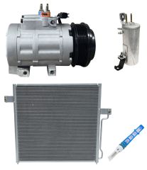 2008 Mercury Mountaineer Premier 4.6L Compressor and Condenser Kit (KT BA03A-N)