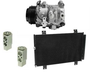 2009 Toyota Highlander Limited 3.5L Compressor and Condenser Kit (KT BI38A-N)