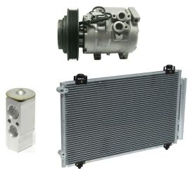 2003 Toyota Corolla LE 1.8L Compressor and Condenser Kit (KT CI94A)