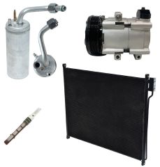 2005 Ford F-250 Super Duty XL 5.4L Compressor and Condenser Kit (KT DA15A-N)