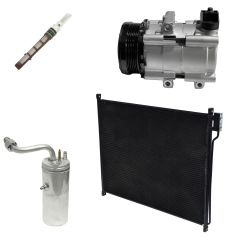 2005 Ford Excursion Limited 6.8L Compressor and Condenser Kit (KT DG95A-N)