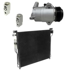 2008 Nissan Pathfinder SE Premium 4.0L Compressor and Condenser Kit (KT DI85A-N)