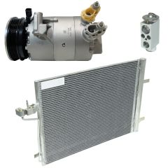 2013 Ford Escape S Plus 2.5L Compressor and Condenser Kit (KT E027A-N)