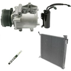 2004 Ford E-350 Club Wagon Chateau 6.0L Compressor and Condenser Kit (KT E055A)
