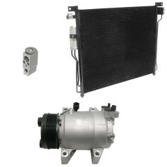 2008 Nissan Pathfinder SE 5.6L Compressor and Condenser Kit (KT EA04A-N)