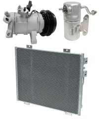 2007 Mitsubishi Raider DuroCross 3.7L Compressor and Condenser Kit (KT EA27A-N)