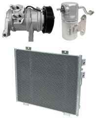 2006 Mitsubishi Raider DuroCross 3.7L Compressor and Condenser Kit (KT EA28A-N)