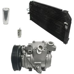 2002 Toyota Corolla S 1.8L Compressor and Condenser Kit (KT EA40A-N)