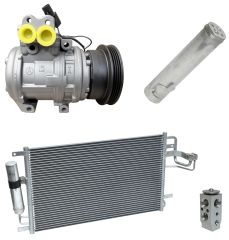 2008 Kia Sportage LX Convenience 2.0L Compressor and Condenser Kit (KT EC06A)