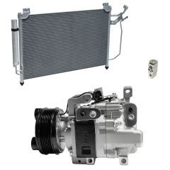 2007 Mazda CX-7 Touring 2.3L Compressor and Condenser Kit (KT EC55A-N)