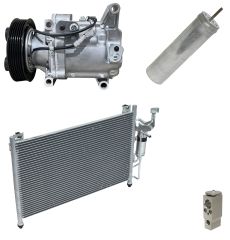 2011 Mazda 2 Touring 1.5L Compressor and Condenser Kit (KT ED88A-N)