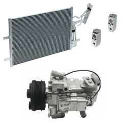 2007 Mazda 5 Sport 2.3L Compressor and Condenser Kit (KT ED91A)
