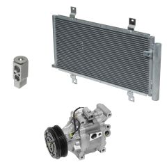 2004 Mazda RX-8 Base 1.3L Compressor and Condenser Kit (KT ED92A)