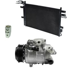 2013 Ford Police Interceptor Sedan Base 3.5L Compressor and Condenser Kit (KT EE25A-N)