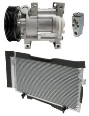 2011 Subaru Forester X Touring 2.5L Compressor and Condenser Kit (KT EE68A-N)