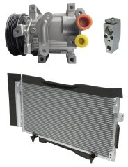 2011 Subaru Forester X Touring 2.5L Compressor and Condenser Kit (KT EE68A)