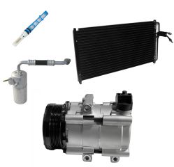 2004 Ford F-150 Heritage SVT Lightning 5.4L Compressor and Condenser Kit (KT EF00A-N)