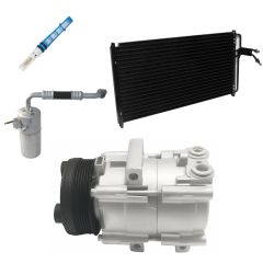 2004 Ford F-150 Heritage SVT Lightning 5.4L Compressor and Condenser Kit (KT EF00A)