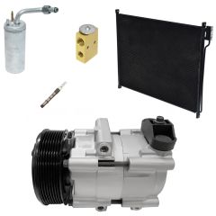 2005 Ford Excursion XLS 6.0L Compressor and Condenser Kit (KT EF43A-N)