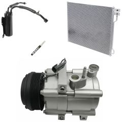 2007 Ford E-350 Super Duty Base 6.8L Compressor and Condenser Kit (KT EG04B)