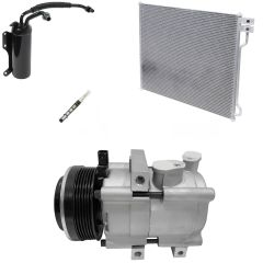 2007 Ford E-350 Super Duty XLT 6.8L Compressor and Condenser Kit (KT EG05B-N)