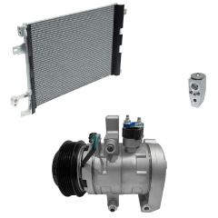 2013 Ford Mustang Boss 302 5.0L Compressor and Condenser Kit (KT EG72A-N)