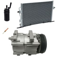 2000 Ford Contour LX 2.0L Compressor and Condenser Kit (KT EH95B)