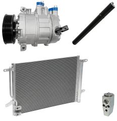 2013 Volkswagen Beetle Fender 2.0L Compressor and Condenser Kit (KT FC46A-N)
