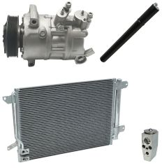 2015 Volkswagen Beetle Comfortline TDI 2.0L Compressor and Condenser Kit (KT FC46D)