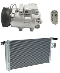 2008 Hyundai Santa Fe GL 3.3L Compressor and Condenser Kit (KT FC52B)