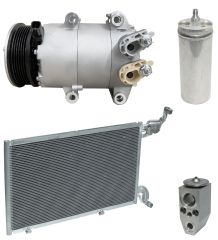 2014 Ford Fiesta ST 1.6L Compressor and Condenser Kit (KT FC53A-N)