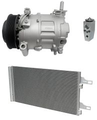 2014 Ram ProMaster 3500 Base 3.6L Compressor and Condenser Kit (KT FC60A-N)