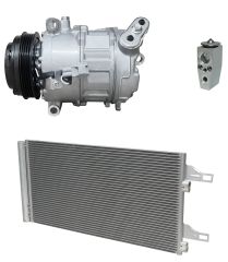 2014 Ram ProMaster 3500 Base 3.0L Compressor and Condenser Kit (KT FC61A-N)