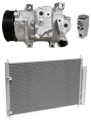 2010 Toyota Matrix XRS 2.4L Compressor and Condenser Kit (KT FC72A-N)