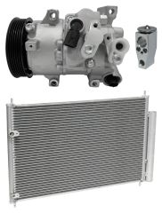 2011 Toyota Matrix Base 1.8L Compressor and Condenser Kit (KT FC73A-N)